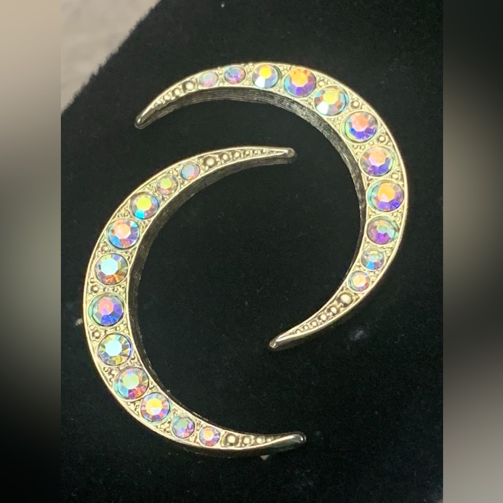 Crescent moon earrings